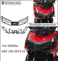 mtkracing for honda adv150 adv 150 adv 150 headlight grille headlight cover 2019 2022