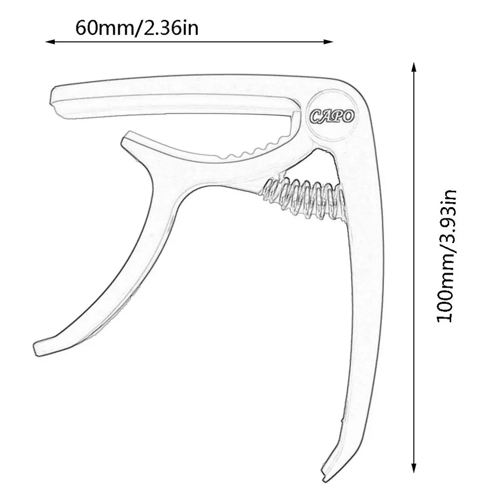 

Plastic Guitar Capo For 6 String Acoustic Classic Electric Guitarra Tuning Clamp Musical Instrument Accessories