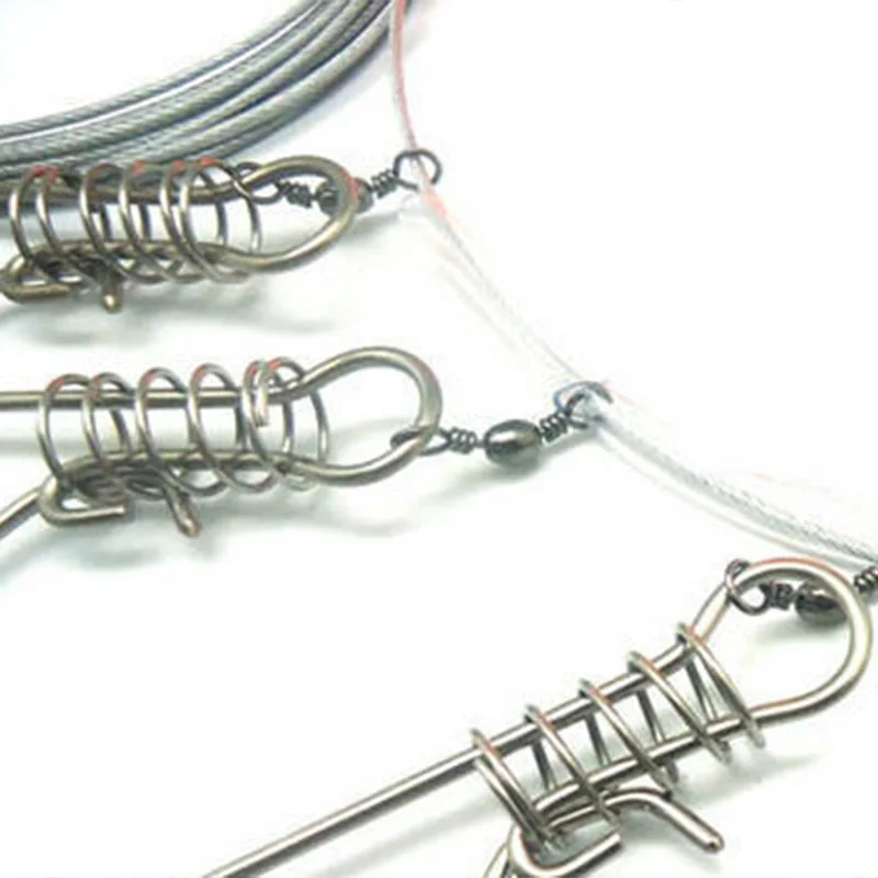 

Hot Portable Stainless Steel Live Fish Lock Belt Professional Fishing Lock Buckle Fishing Tackle Tools 5M MVI-ing