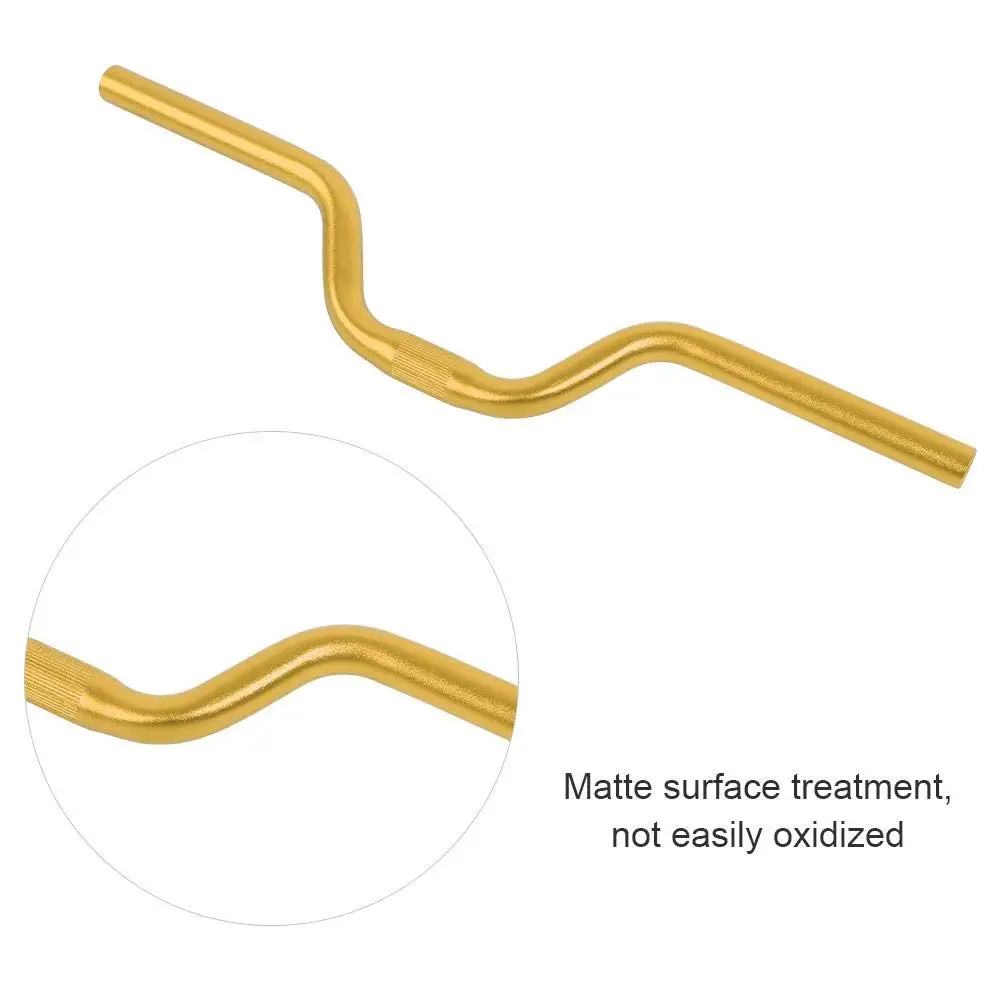 

25.4x520mm Bicycle Riser Bar Handlebars Aluminum Alloy Mountain Road Bike Handlebar Fixed Gear Riser Bar Cycling Parts Road Bike