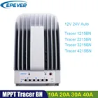 Контроллер солнечной зарядки EPever MPPT 40A 30A 20A, 12V24V, Tracer4215BN 3215BN 2215BN, панель батарей, регулятор Max PV 150 в, вход