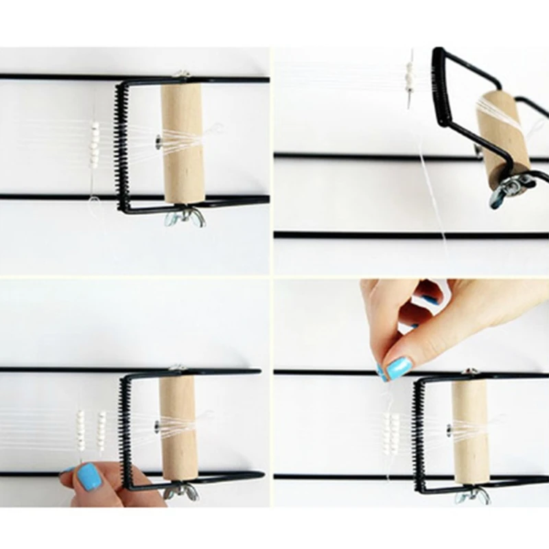 

Stainless Steel DIY Hand Chain Bead Knitting Machine Hand Knitting Tools