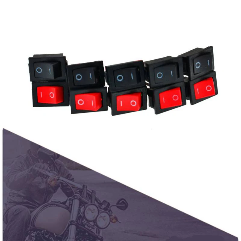 Мотоциклетный рог с двойной вспышкой маленький переключатель универсальный