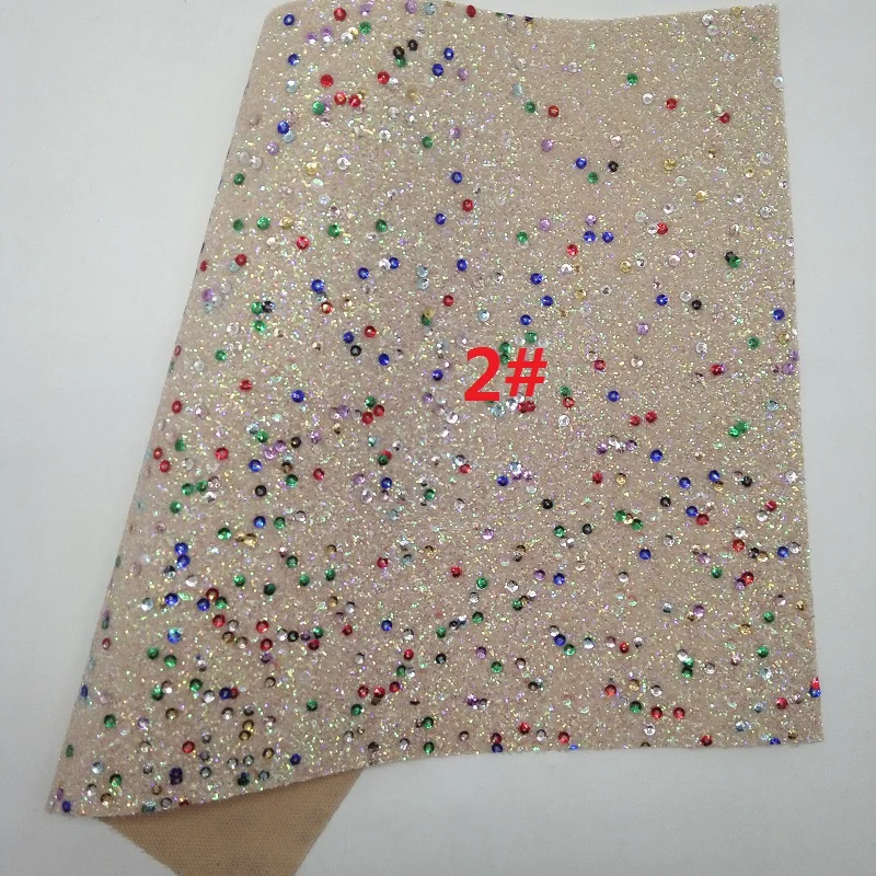 Смешанные цвета Глиттер Ткань Золото Тисненая Кожа Имитация Змеиный Мех Листы для Бантов A4 21x29CM Сияющий Минг XM958.