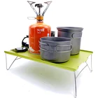 Легкий и прочный мини-стол для пикника, походная мебель, портативный уличный походный стол, алюминиевая пластина, складной стол для барбекю