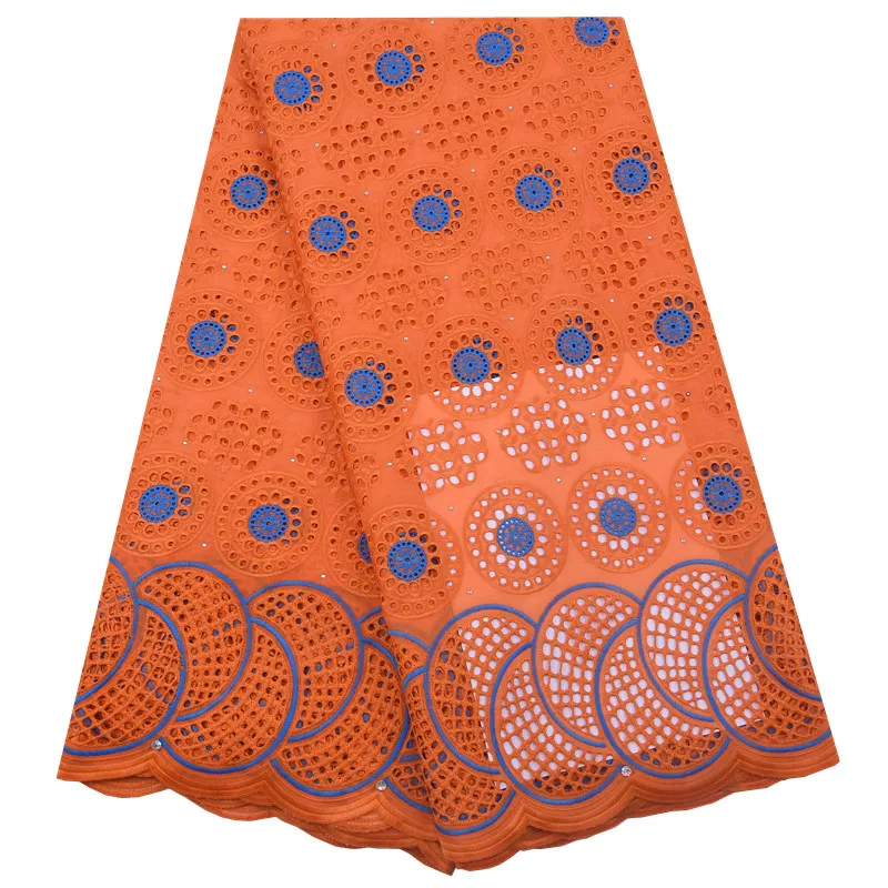 2020 Африканская Хлопковая кружевная ткань Kalume мягкая нигерийская швейцарская