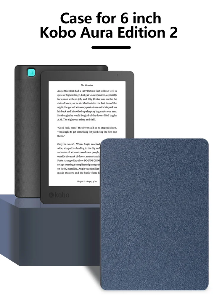 Умный чехол для Kobo aura Edition 2, чехол для Kobo ereader aura edition 2, чехол для автоматического сна Kobo ereader 6 дюймов