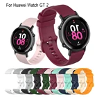 Ремешок силиконовый для наручных часов Huawei Watch GT 2Xiaomi Huami Amazfit GTR 47 42 ммBipGarmin CAMEPolar Ignit, 20 22 мм