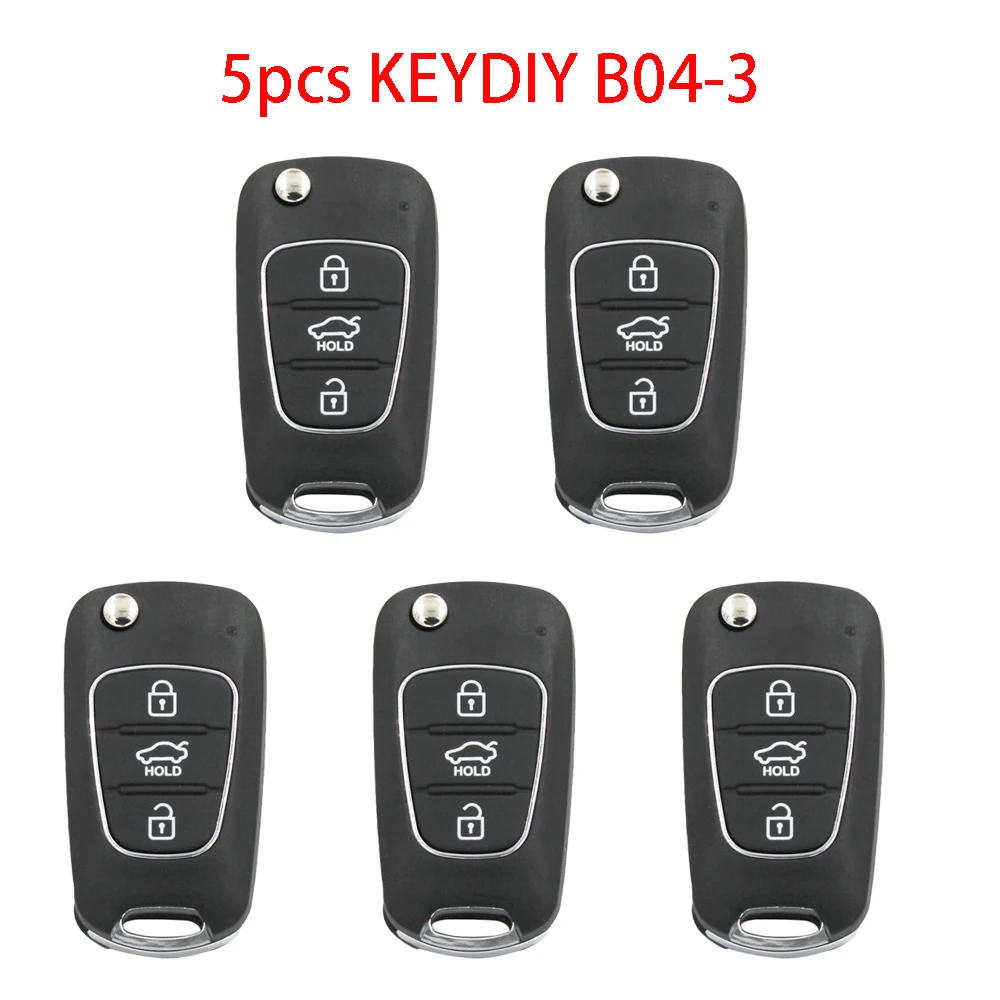 5 шт./лот KEYDIY KD900 B04 B04-3 ключи для KIA KD-X2/URG200 ключевой программист инструмент B Серия