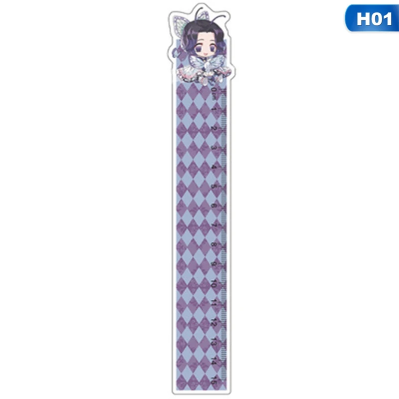 

Japan Cartoon Anime Demon Slayer Kimetsu No Yaiba Hashibira Inosuke Agatsuma Zenitsu Figure 16cm Ruler
