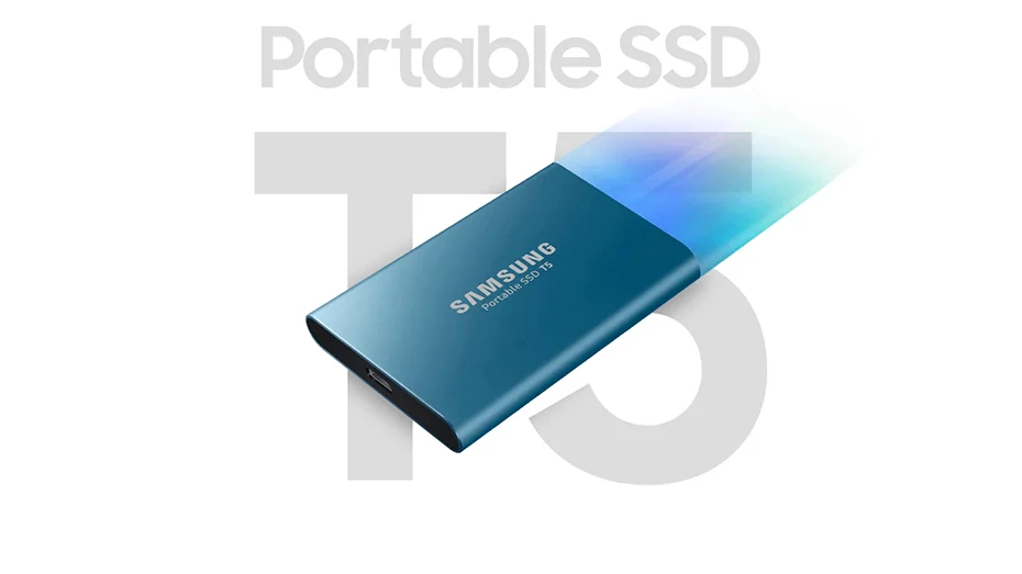 Samsung T5 портативный SSD 250 ГБ 500 1 ТБ 2 ТБ USB3.1 Внешние накопители USB 3,1 Gen2 и обратная совместимость с USB для ПК