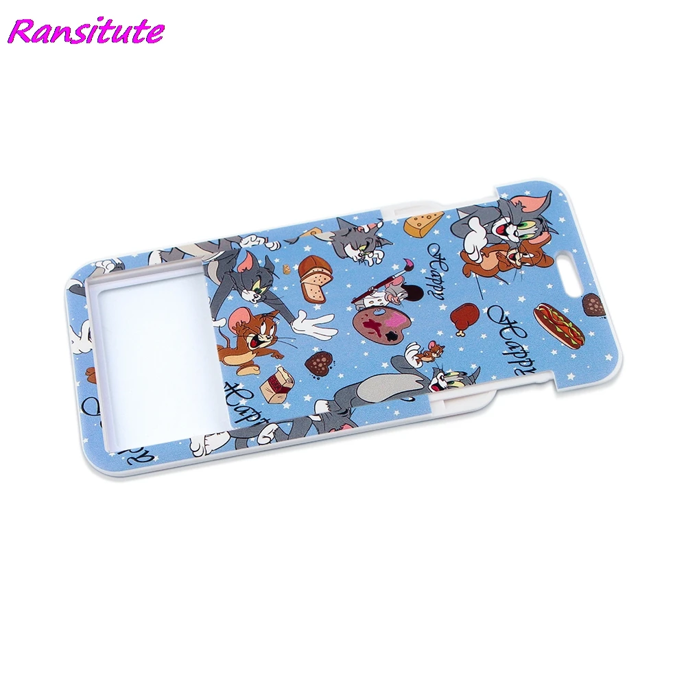 Ransitute R1679 с мультипликационным принтом кошки мышки шнурки для друга Ключ ID карты