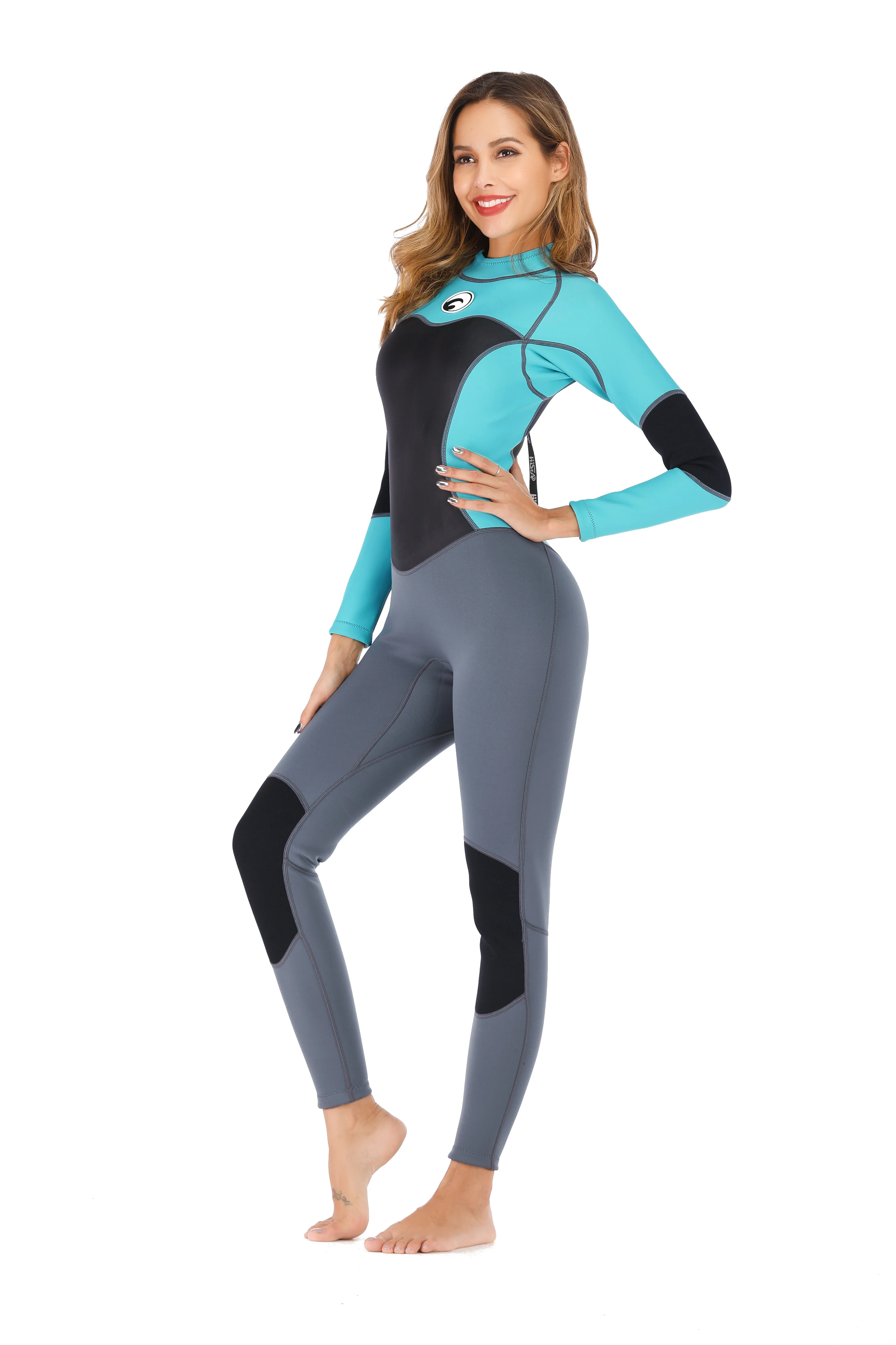 Новый дизайн женский костюм для подводного плавания оригинальный принт на ткани