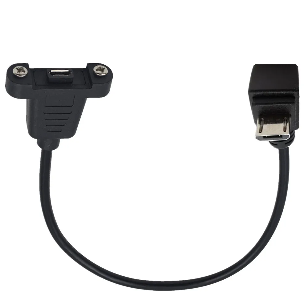 Прямоугольный кабель с разъемами Micro USB и 90 градусов | Электроника