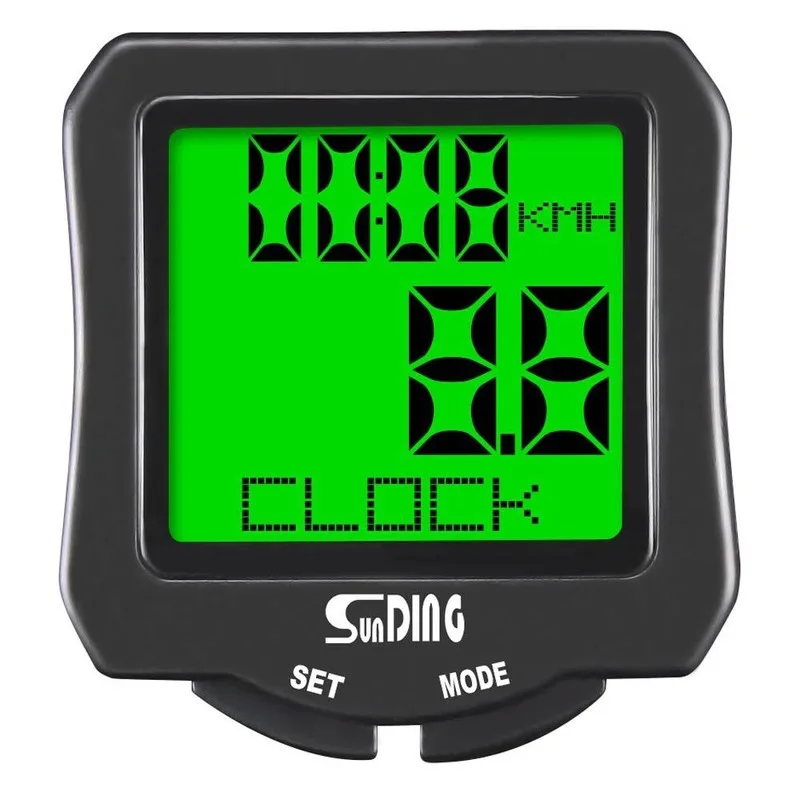 Sunding беспроводной и проводной велосипедный компьютер с температурным тестом