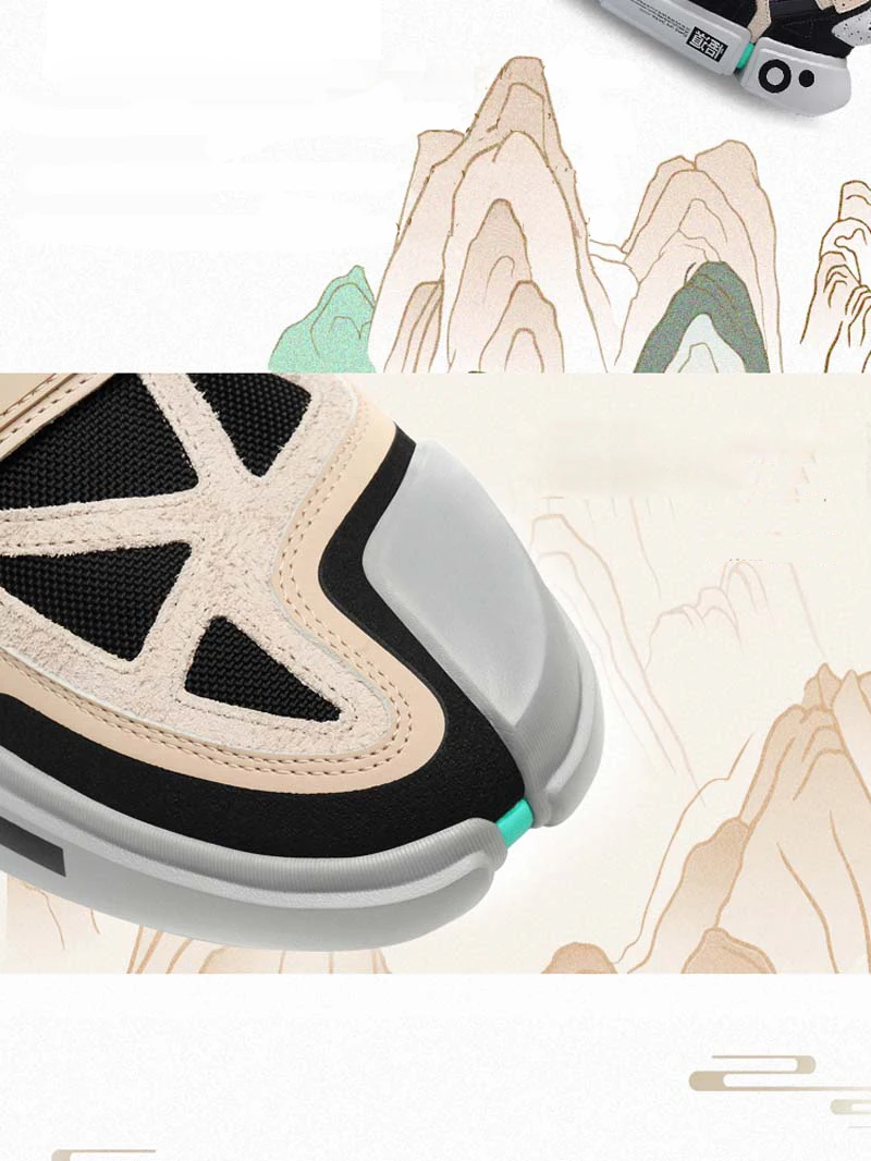 Li-Ning FW мужские ESSENCE ACE+ Wade Culture обувь Прочная натуральная кожа подкладка Спортивная обувь Кроссовки AGWP027 XYL243