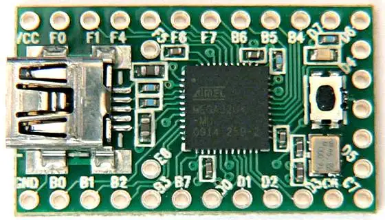 

Teensy2.0 USB AVR development board keyboard mouse ISP U disk experimental board mega32u4