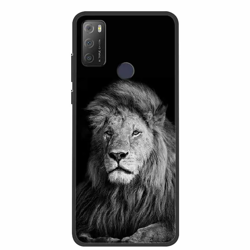 Фото Для Alcatel 1S 2021, силиконовый водонепроницаемый мягкий чехол из ТПУ для Alcatel 1S 1 S 2020 Capa Cartoon Coque Funda для 1SE 2020 №3