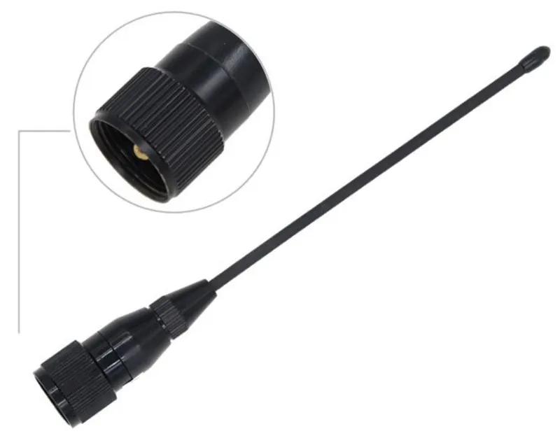Ультракороткая антенна UHF для автомобильной антенны рации радиостанций Kenwood