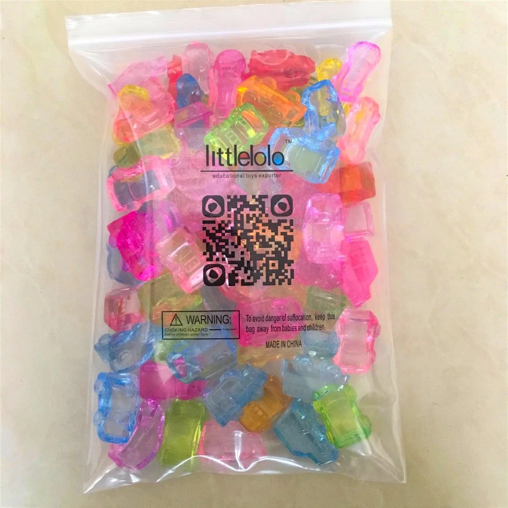 Детская развивающая игрушка для раннего обучения прозрачный Кристальный