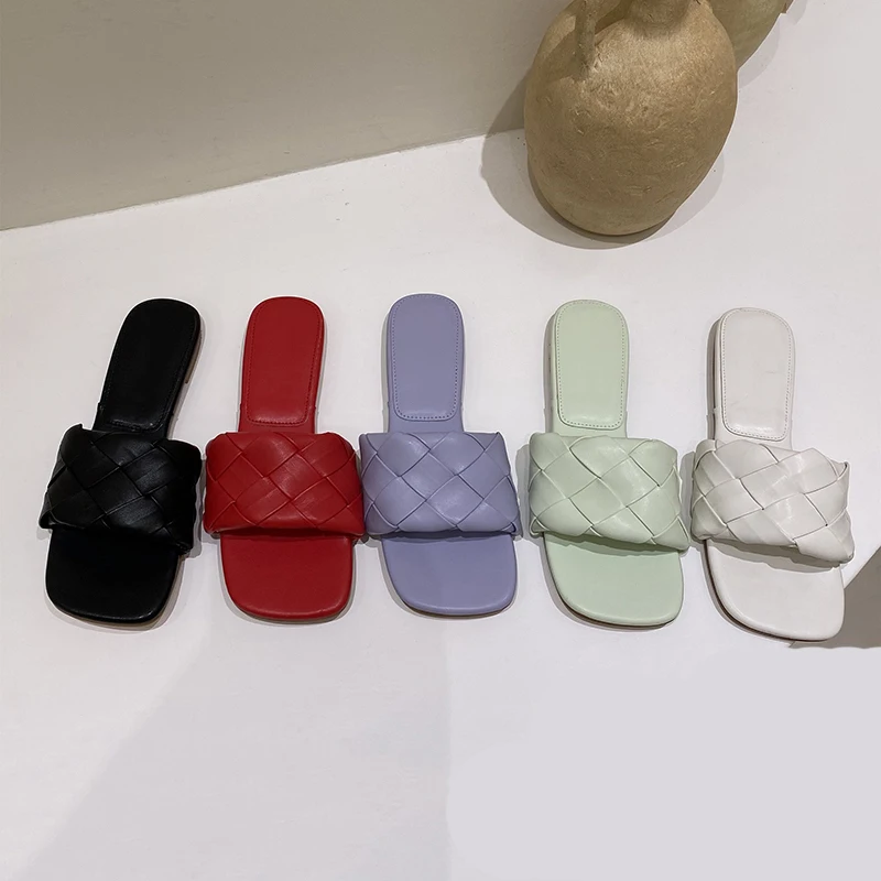 [DEAT] Новинка 2020 года Сезон весна лето Открытые пляжные шлепанцы на плоской