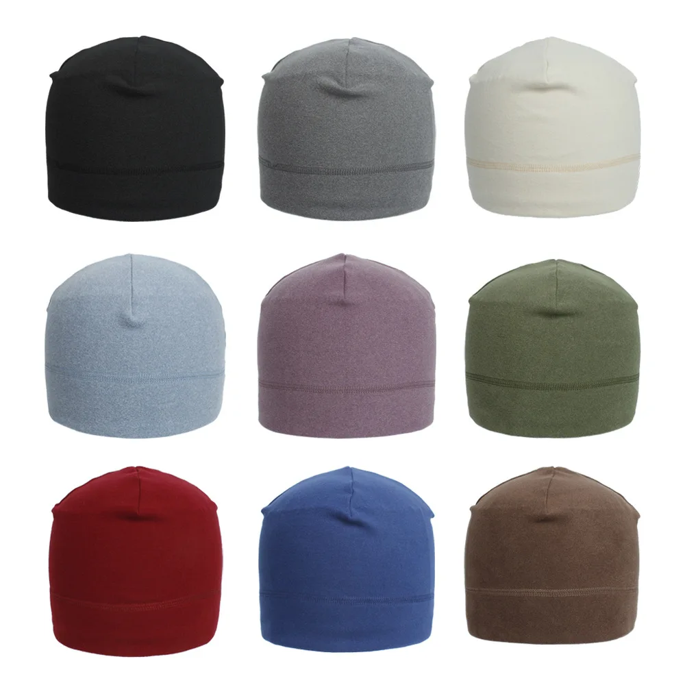 

1 Piece Winter Hat For Men Solid Outdoor Sport Warm Cap Skullies Men's Caps Hair Accessories Casual Fashion Winter Beanies