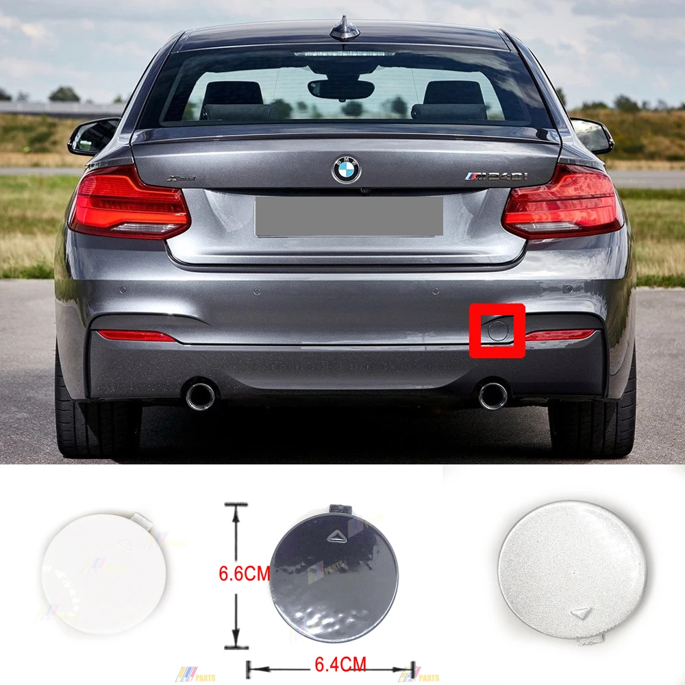 

Fit 14-21 BMW 2 Series Coupe F22 Convertible F23 M-SPORT M235i M240i 218i 220d 220i 225d 228i 230i REAR TOW COVER 51128055964