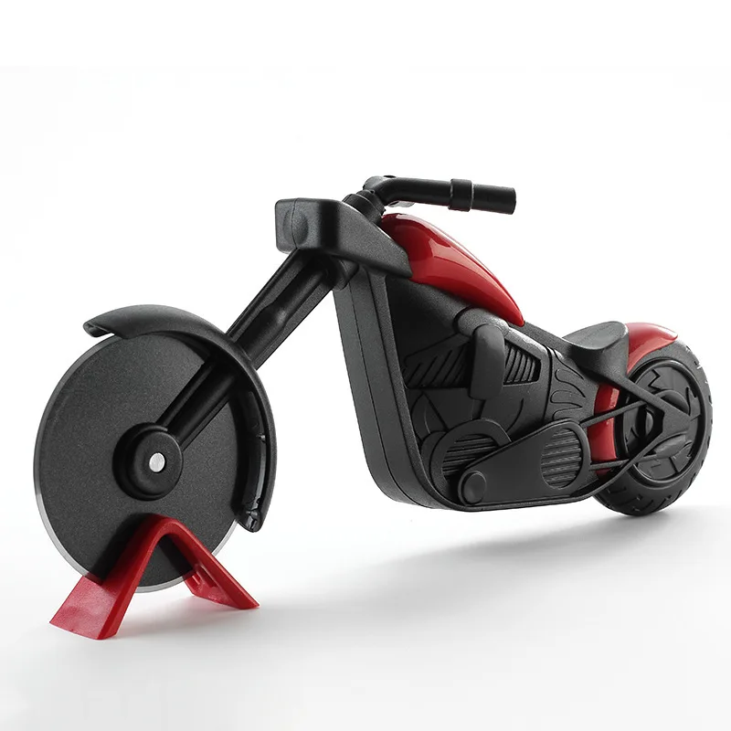 Нержавеющая сталь мотоцикл резак нож для пиццы Инструменты торта колеса ножницы