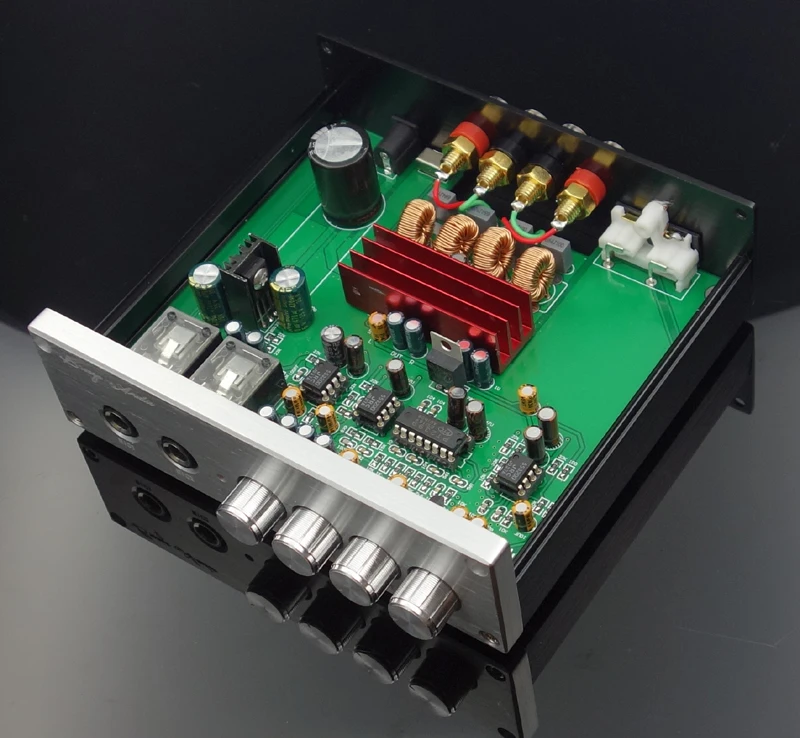 

PT2399 HD Karaoke TPA3116 Dual 100W Amplifier Pure Power amplifier Finished machine