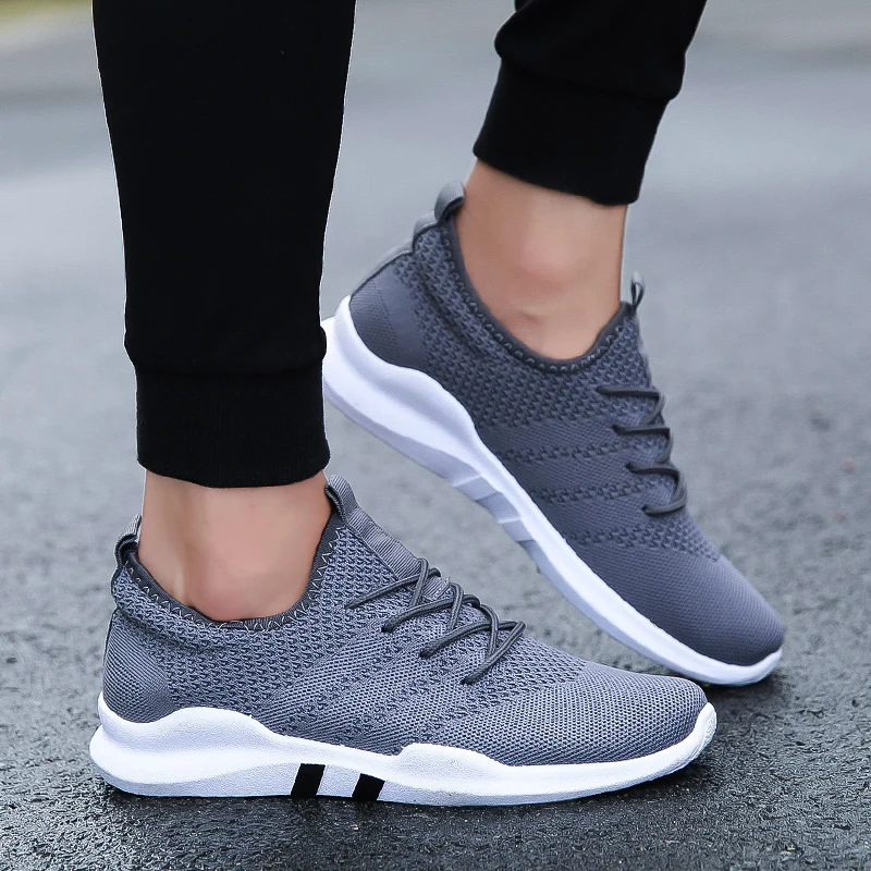 Spring And Summer Fashion Mens Casual Shoes Lace-Up Breathable Sneakers Trainers Zapatillas Hombre | Спорт и развлечения