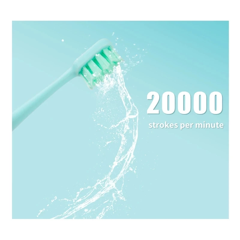 Электрическая зубная щетка XFU557 звуковая ультра батарея Автоматическая умная с