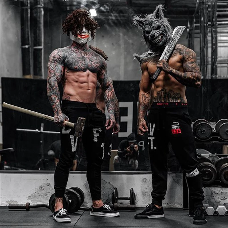 Штаны для бега мужские хлопковые мягкие джоггеры тренировочные штаны длинные