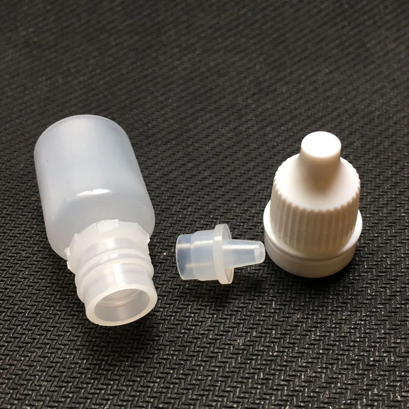5 шт. пластиковая крышка для жидкости глаз мл|5ml empty bottles|soft plastic bottlecap bottle |