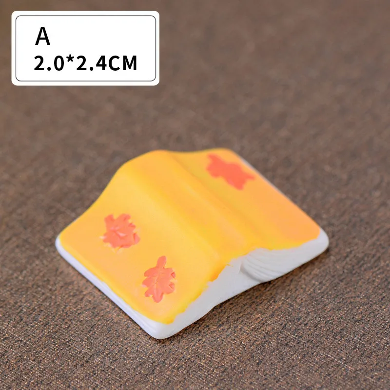 DIY креативный мультфильм мини-книга модель смолы наполнитель слизи комплект Diy аксессуары полимерная глина талисманы Интерактивная детская игрушка