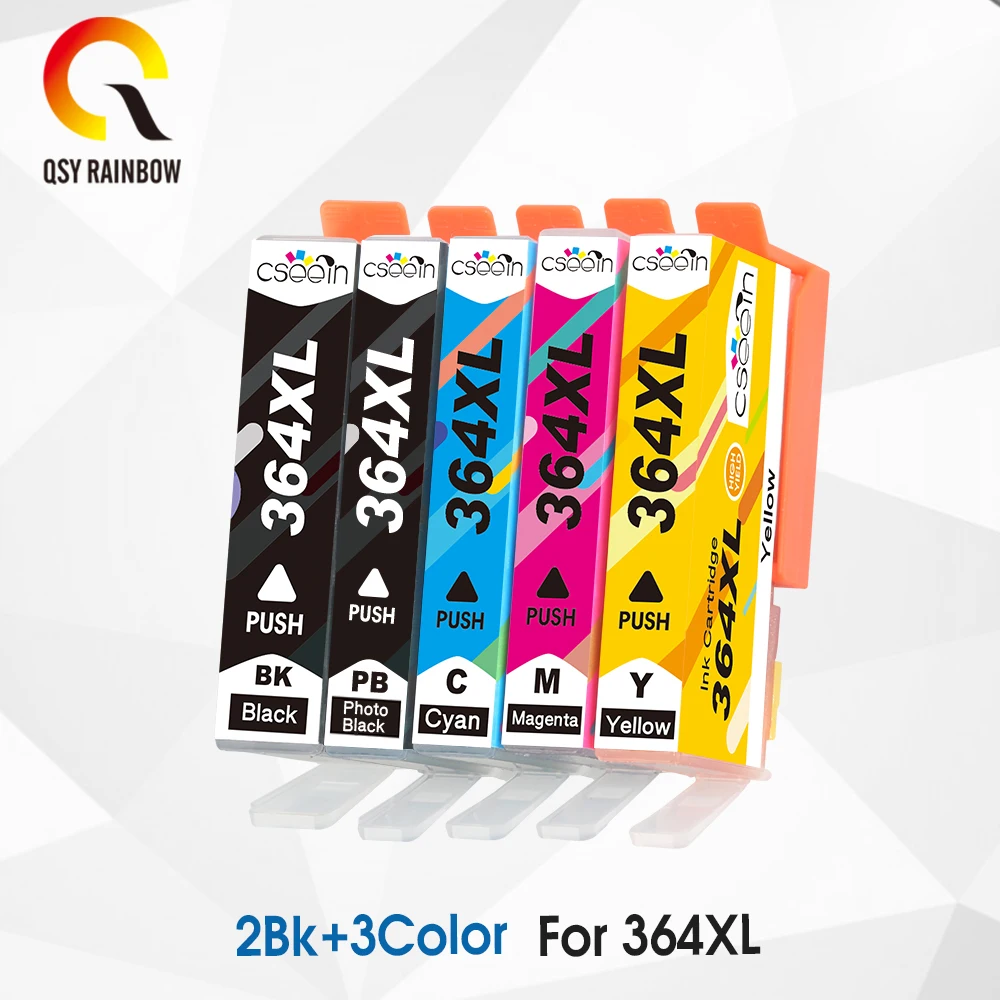 CMYK SUPPLIES сменный чернильный картридж для hp364xl с чернилами hp Deskjet 3070A 3520 3522 3524 Photosmart