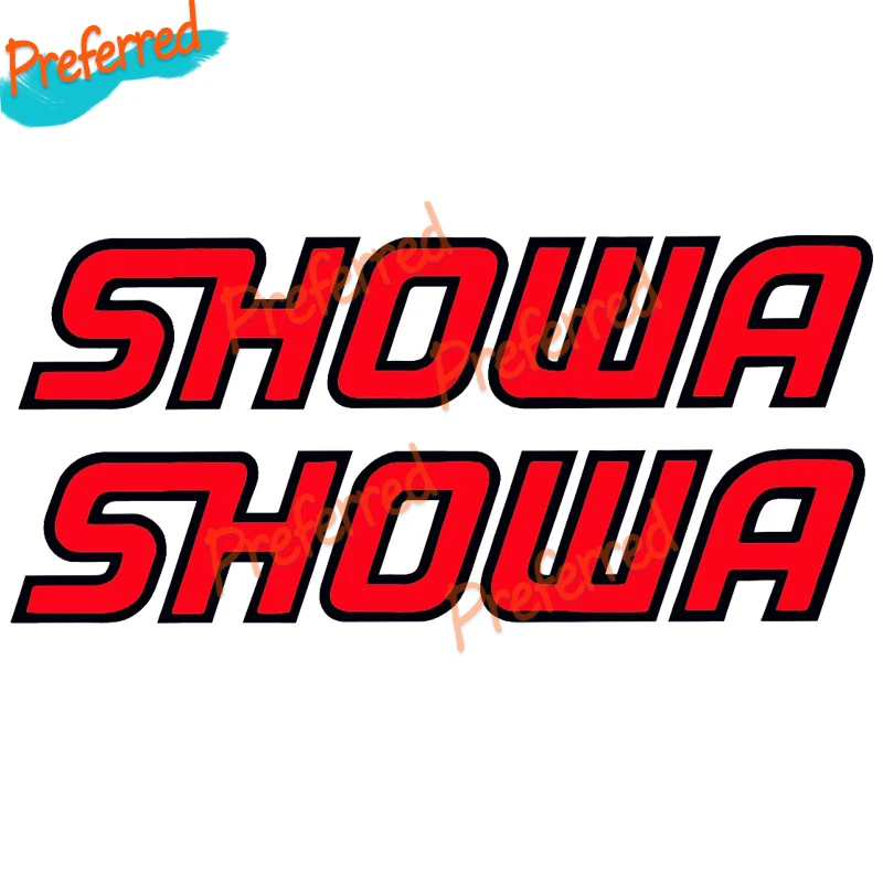Buy Motorcycle Decal Vinyl Auto Tail Body Bike Helmet Motos Sticker Suitable for SHOWA Fork Stickers Road Race Sports on