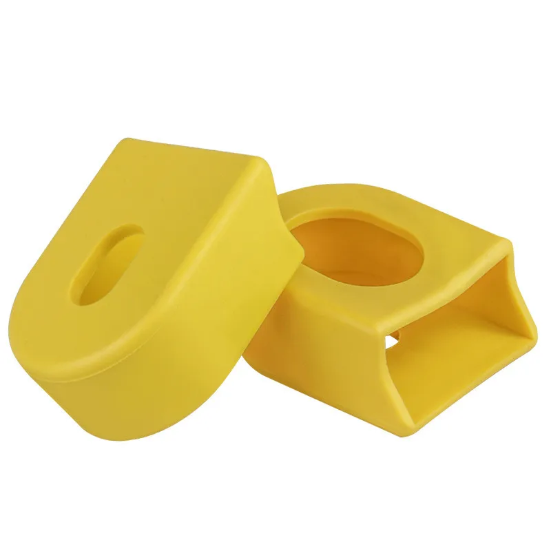 2PCS Bicycle Crank Cover Carbon Fiber Fixed Gear Pedal Case Cycling Protector Cap Mountain Bike Accessories | Спорт и развлечения