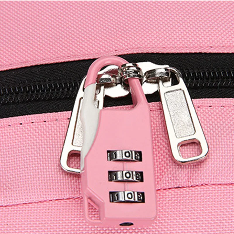 Вместительные школьные ранцы для девочек-подростков рюкзак с защитой от кражи и