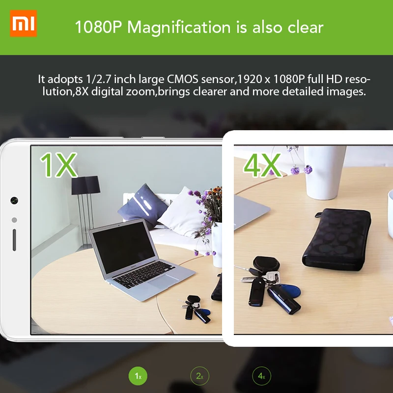 Оригинальная смарт камера Xiaomi Xiaofang 1S IP чип T20L 1080P Wi Fi управление через приложение