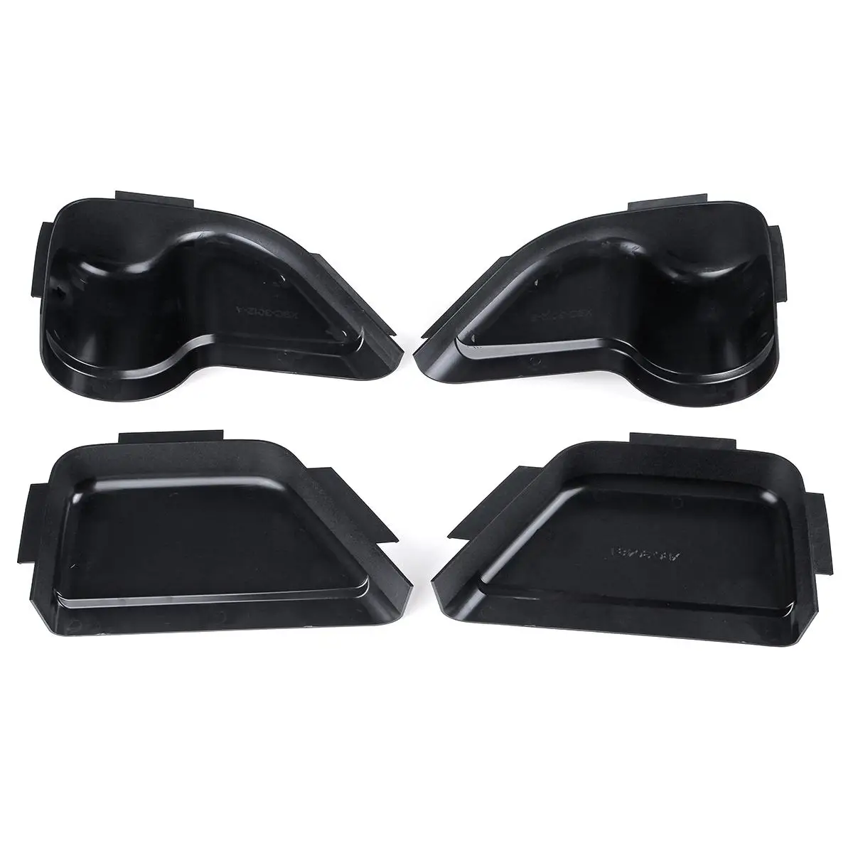 

4pcs/set Front Rear Door Storage Box Pockets Net Holders Organizer Box for Jeep for Wrangler JK JKU 2011-2017