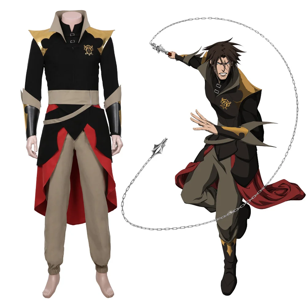 Castlevania Сезон 3 &quotTrevor&quot Belmont костюмы для косплея форма полный комплект