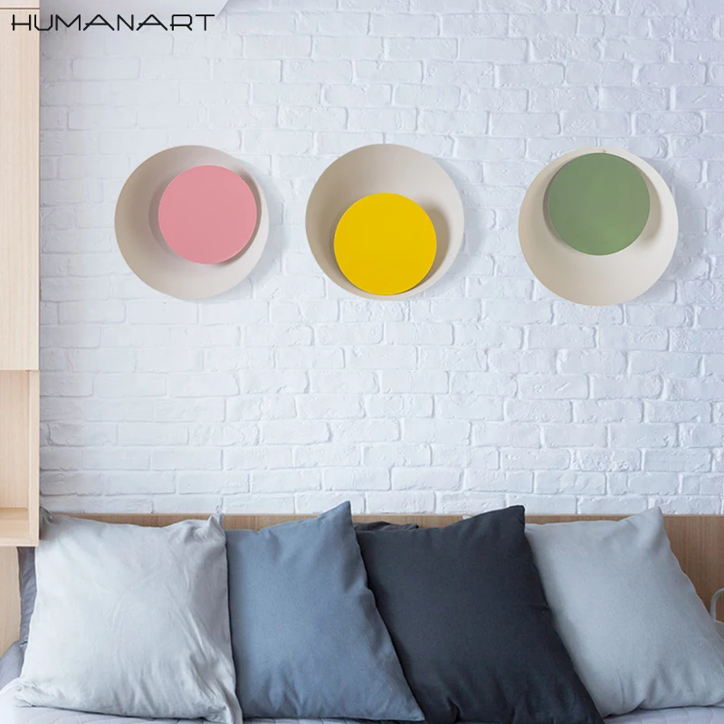 Настенные светильники для спальни в скандинавском стиле Современные Простые