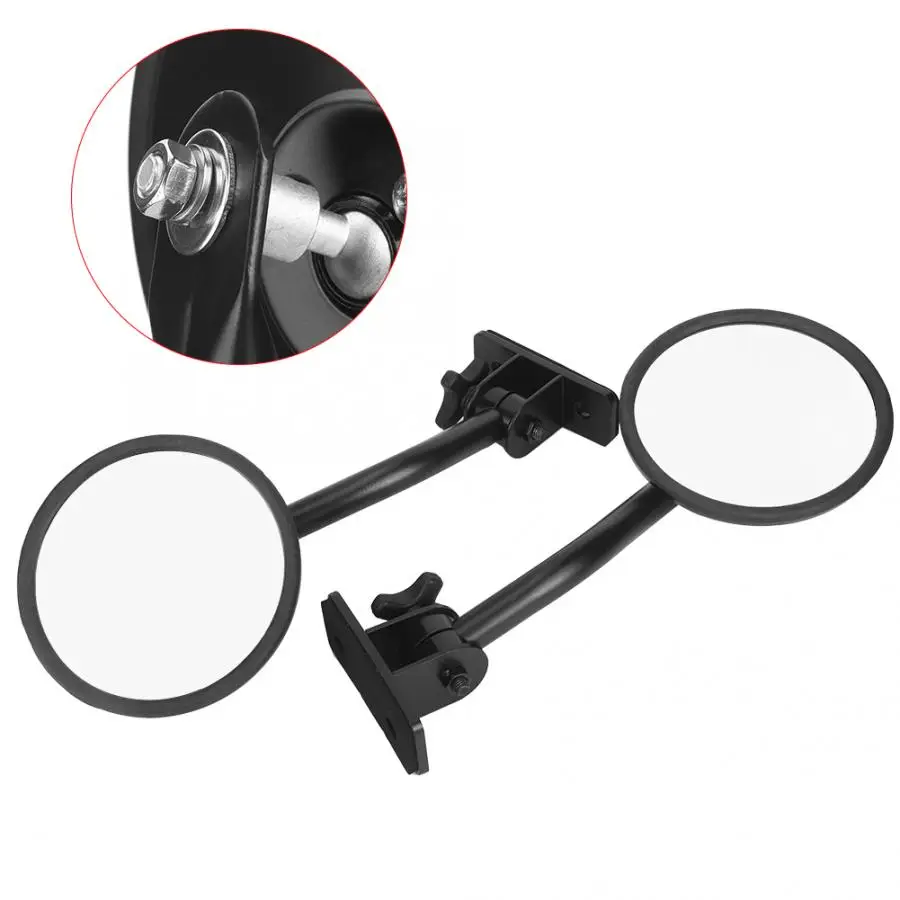 Закругленное зеркало заднего вида в сборе модифицированные детали подходит для