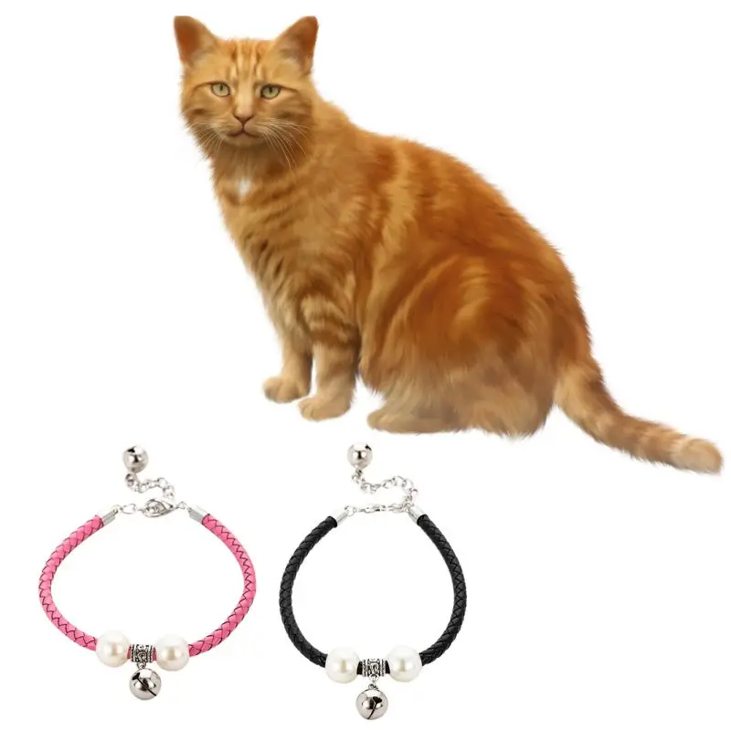 Простые и модные декоративные аксессуары для кошек тканый ошейник домашних