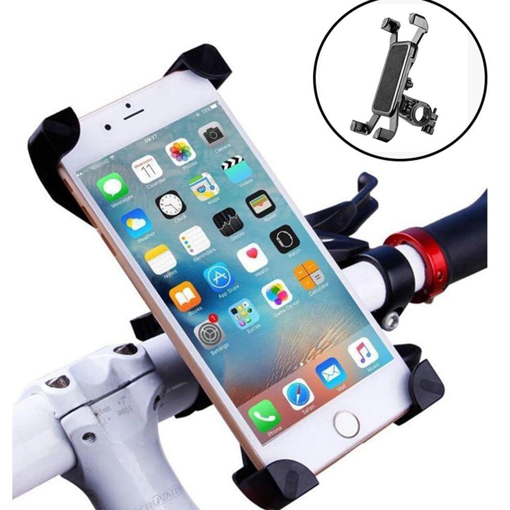Support Handlebar Clip Stand Mount Base For Iphone Samsung Xiaomi