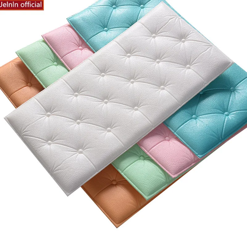 Утолщенные самоклеящиеся настенные наклейки для изголовья кровати мягкие