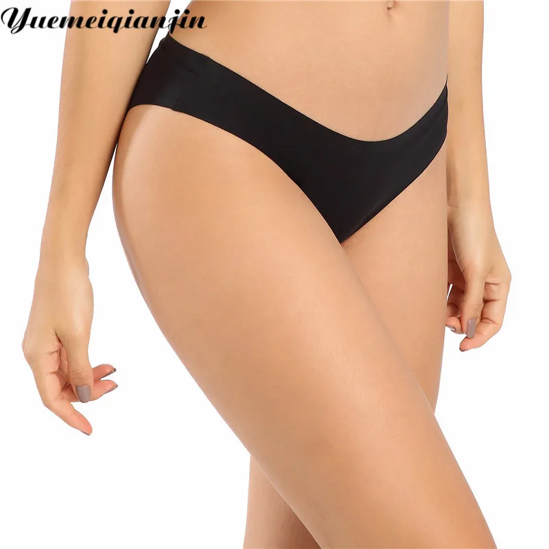 Повседневные базовые бесшовные Невидимые трусики женское нижнее белье
