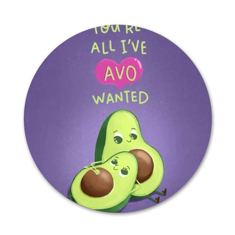 Значки с авокадо значки металлические для телефона | Дом и сад