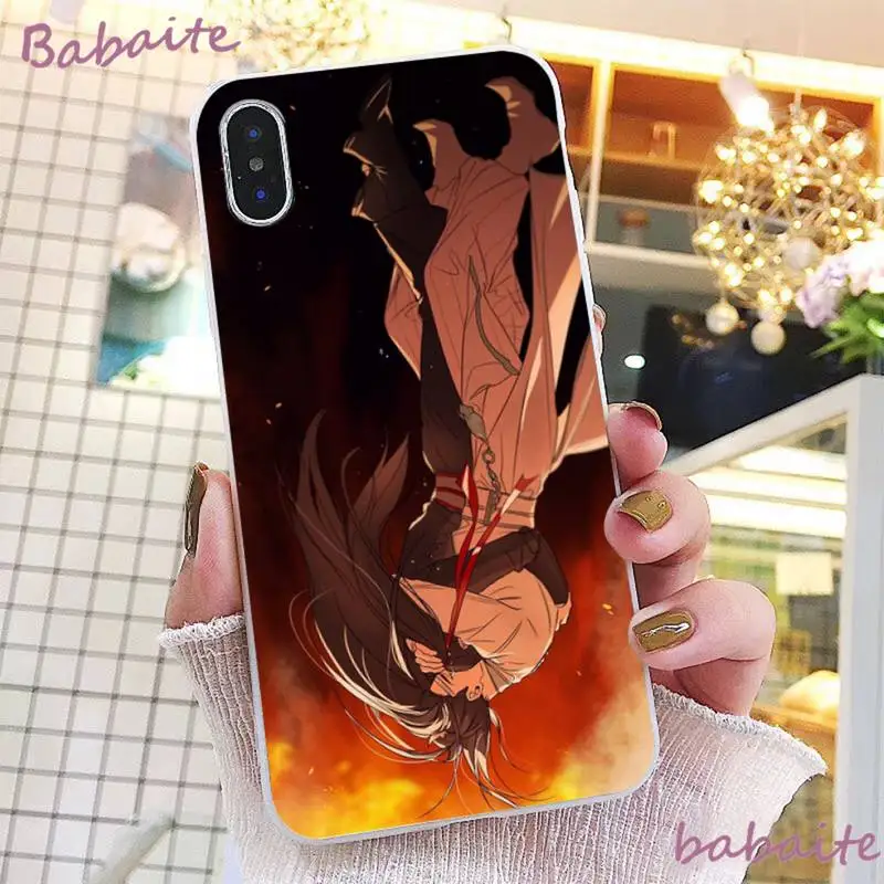 

Babaite Anime Mo Dao Zu Shi Shell Phone Case for iPhone 8 7 6 6S Plus X XS MAX 5 5S SE XR 11 11pro promax