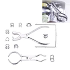 1 Набор для ухода за зубами Стоматологическая дамба перфоратор Стоматологическая дамба Отверстие плоскогубцы-дырокол для стоматолога резиновая дамба перфоратор лабораторные Ортодонтические инструменты